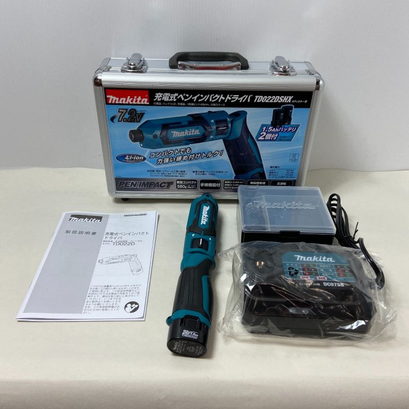 中古】 MAKITA マキタ インパクトドライバ TD022D ブルー｜総合 ...