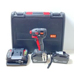 ΦΦ MAX マックス インパクトドライバ PJ-ID152FW ブラック×レッド Bランク