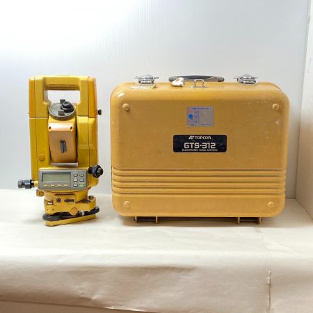  TOPCON 【ジャンク】トータルステーション GTS-312 イエロー