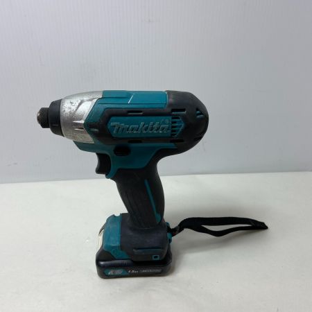  MAKITA マキタ インパクトドライバ　充電器・充電池2個・ケース付 TD110DSHX ブルー