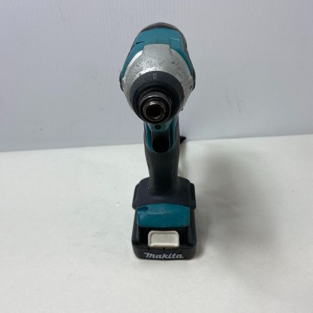  MAKITA マキタ インパクトドライバ　充電器・充電池2個・ケース付 TD110DSHX ブルー