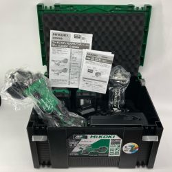 HiKOKI ハイコーキ 工具 電動工具 ディスクグラインダー 充電器・充電池2個・ケース付  G3610DC(2XPZ) グリーン 未使用品 Sランク