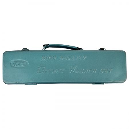 ЗЗ KTC ケーティーシー ロングメガネレンチセット 5個 ケース付  MB256