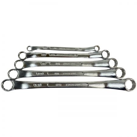 ЗЗ KTC ケーティーシー ロングメガネレンチセット 5個 ケース付  MB256