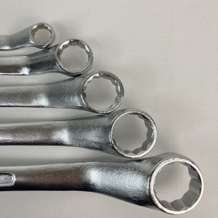 ЗЗ KTC ケーティーシー ロングメガネレンチセット 5個 ケース付  MB256