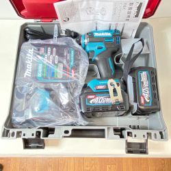 ΦΦ MAKITA マキタ 【未使用品】インパクトドライバ　40V TD003GRAX ブルー Sランク