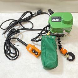 ΦΦ HITACHI 日立 電動ホイスト　チェーンブロック 1/4EH1 グリーン Bランク