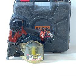 ΦΦ MAX マックス エア釘打ち　高圧　 ケース付  HN-75N3 レッド Cランク