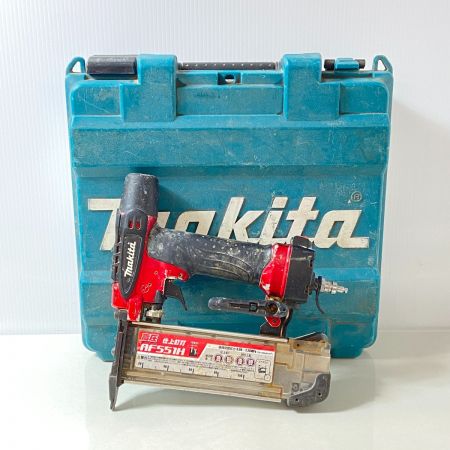  MAKITA マキタ エアツール 仕上釘打ち ケース付　 AF551H レッド