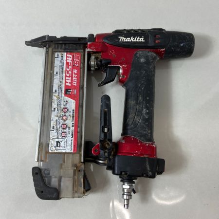  MAKITA マキタ エアツール 仕上釘打ち ケース付　 AF551H レッド