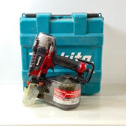 ΦΦ MAKITA マキタ エアツール エア釘打ち 　ケース付 　 AN930H レッド Cランク
