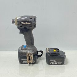 ΦΦ MAKITA マキタ 充電式インパクトドライバ　14.4V TD162D ブラック Cランク
