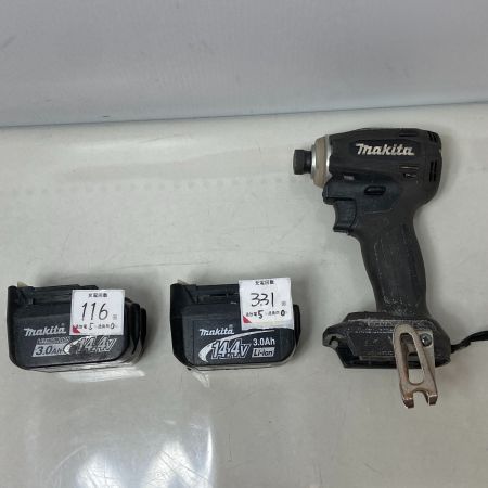  MAKITA マキタ 充電式インパクトドライバ　14.4V TD162D ブラック