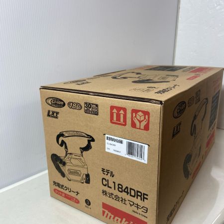  MAKITA マキタ  充電式クリーナー　未開封品(N) CL184DRF ブルー