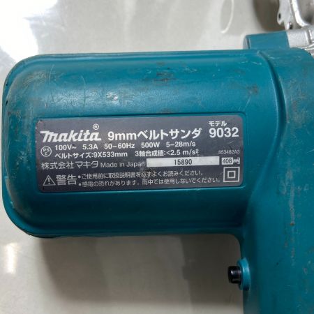  MAKITA マキタ ベルトサンダ　9mm 9032 ブルー