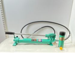 ΦΦ OSAKA JACK 油圧ポンプ(手動)E10S10付き TWA-0.7 Cランク