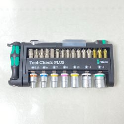 ΦΦ Wera  ビットラチェット ドライバーセット　TOOL CHECK PLUS 05056490001 Aランク