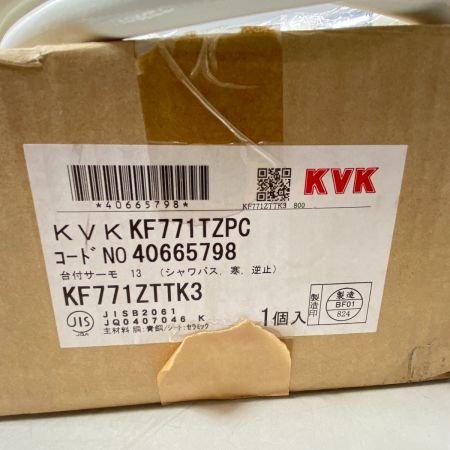  KVK 【未使用品】デッキ形サーモスタット式シャワー KF771TK