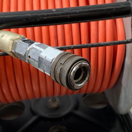  Mach 高圧エアホースドラム グレー