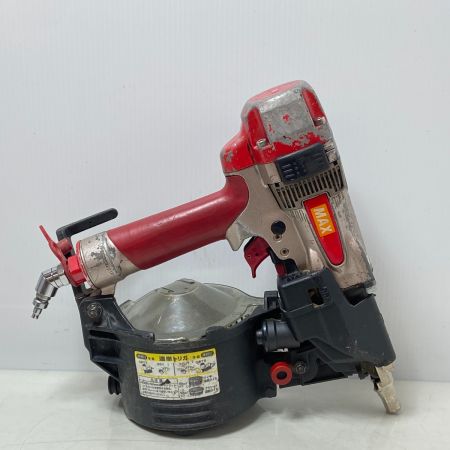  MAX マックス エアネイラ　高圧 HN-65N1 レッド