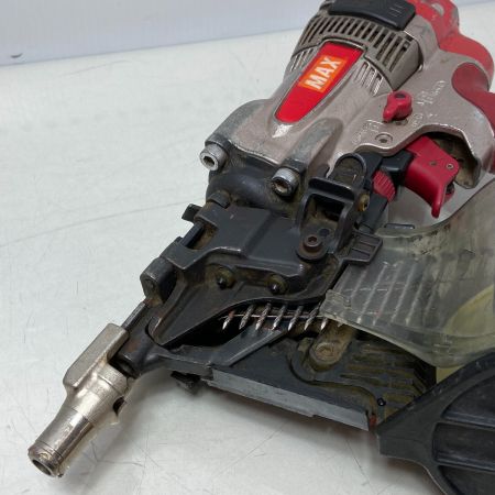  MAX マックス エアネイラ　高圧 HN-65N1 レッド