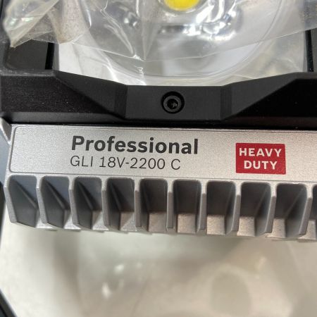  BOSCH ボッシュ 投光器　充電池1個付  GLI 18V-2200 C ブルー