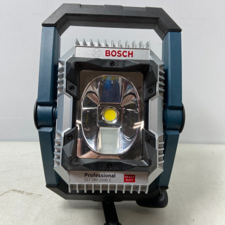  BOSCH ボッシュ  投光器 BOSCH GLI 18V-2200 C ブルー 充電池1個付 18v GLI 18V-2200 C ブルー