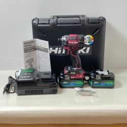 ΦΦ HiKOKI ハイコーキ 【未使用品】コードレスインパクトドライバ WH36DC レッド Sランク