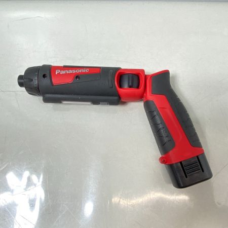  Panasonic パナソニック 充電式スティックドリルドライバー EZ7421LA2S-R レッド
