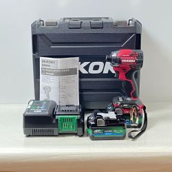 ΦΦ HiKOKI ハイコーキ 【未使用品】コードレスインパクトドライバ WH36DD(2XHRSZ) レッド Sランク