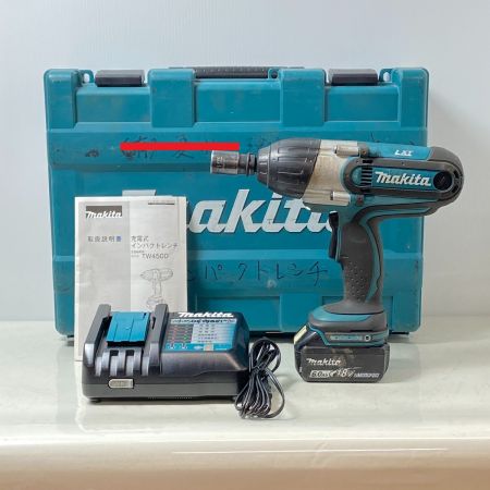  MAKITA マキタ 充電式インパクトレンチ　18V TW450D ブルー