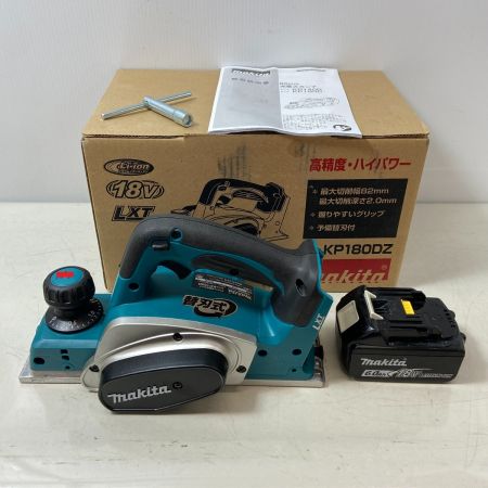  MAKITA マキタ 82mm充電式カンナ　18V KP180DZ ブルー