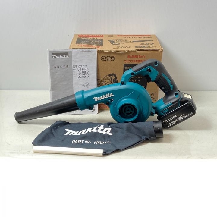 MAKITA マキタ 充電式ブロワ 18V UB185D ブルー｜中古｜なんでもリサイクルビッグバン