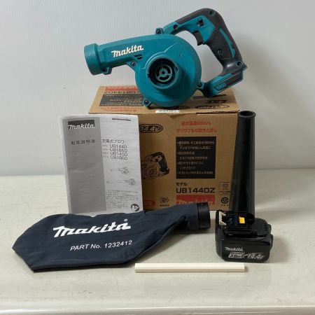  MAKITA マキタ 充電式ブロワ　14.4V UB144D ブルー