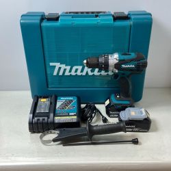 ΦΦ MAKITA マキタ 充電式振動ドライバドリル　18V HP458DRFX ブルー Bランク
