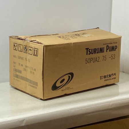 TSURUMI PUMP ツルミポンプ 水中ポンプ 50PUA2.75
