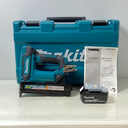  MAKITA マキタ 充電式面木釘打　18V FN350D ブルー