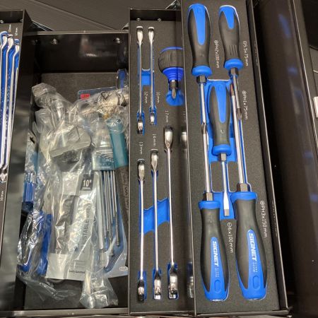 SIGNET メカニックツールセット両開き 54006 ブラック