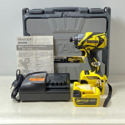 ΦΦ HITACHI 日立 コードレスインパクトドライバ WH14DBAL イエロー Aランク