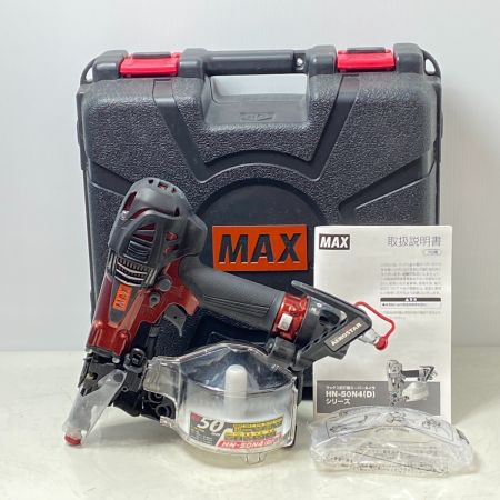  MAX マックス スーパーネイラ　高圧 HN-50N4 レッド