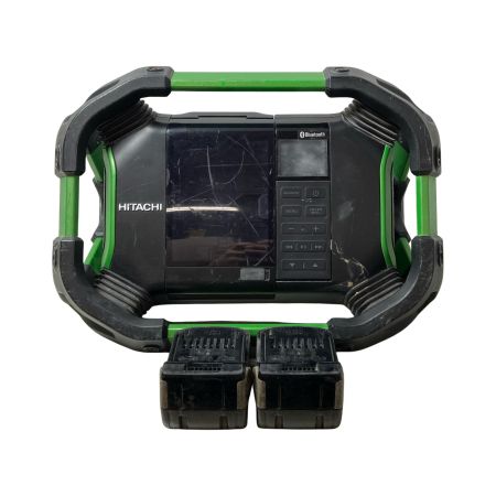  HITACHI 日立  工具関連用品 ラジオ 充電池2個付 UR 18DSDL ブラック