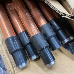 ΦΦ 恒和工業 連結式接地棒 14Φ150ｍｍ 強度型 10本入り Aランク