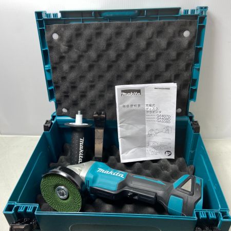  MAKITA マキタ 電動工具  ディスクグラインダー  ケース付 GA408D ブルー