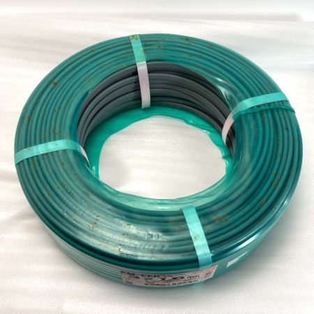  富士電線工業(FUJI ELECTRIC WIRE) 電材 EM-EEF エコケーブル 3×1.6mm×長さ100m 3芯(黒・白・赤) 2024年9月製造