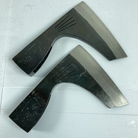  土佐廣光 鉞 マサカリ 刃 2丁セット