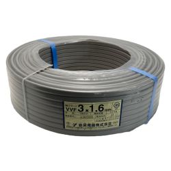 ☆☆ 弥栄電線 電材 VVFケーブル 3芯×1.6mm×長さ100m 2024年11月製造 未使用 Sランク