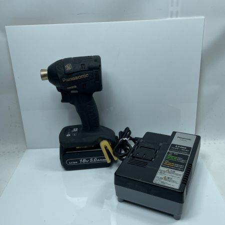 Panasonic パナソニック  インパクトドライバ EZ75A7 ブラック 充電器・充電池1個付 7011330