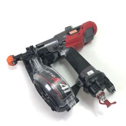 $$ MAX マックス ロール釘打機 HV-R41G6(D) レッド Bランク