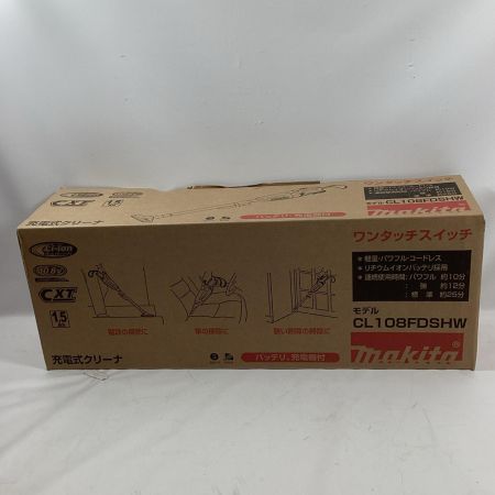 MAKITA マキタ 充電式クリーナー CL108FDSHW ブルー 充電器・充電池1個付