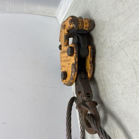  SUPERTOOL 工具関連用品 吊りクランプ GVC0.5E オレンジ